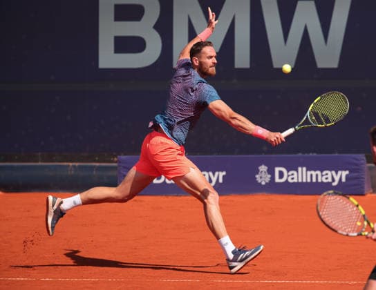 Theo Arribage, Albano Olivetti, Herren Doppel, Men s Doubles Tennis - BMW Open 2026 - ATP, Tennis Herren 500 - MTTC Iphitos - Muenchen - Bayern - Deutschland - 18 April 2026. Copyright: xJuergenxHasenkopfx