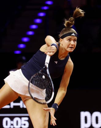 18.04.2026, Deutschland, Stuttgart, Tennis Porsche Tennis Grand Prix, Karolina Muchova (CZE)