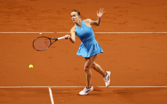 18.04.2026, Deutschland, Stuttgart, Tennis Porsche Tennis Grand Prix, Elina Svitolina (UKR) j