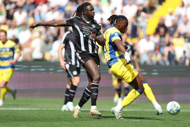 Ar Udine 18 04 2026 - campionato di calcio serie A Udinese-Parma foto Andrea Rigano Image nella foto: gol Nesta Elphege 