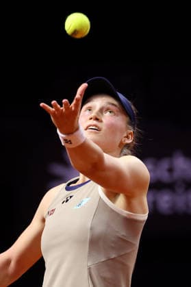 18.04.2026, Deutschland, Stuttgart, Tennis Porsche Tennis Grand Prix, Elena Rybakina (KAZ)