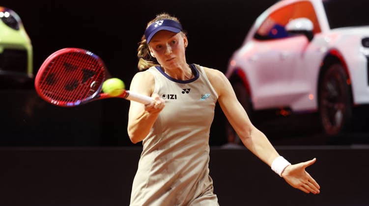18.04.2026, Deutschland, Stuttgart, Tennis Porsche Tennis Grand Prix, Elena Rybakina (KAZ)