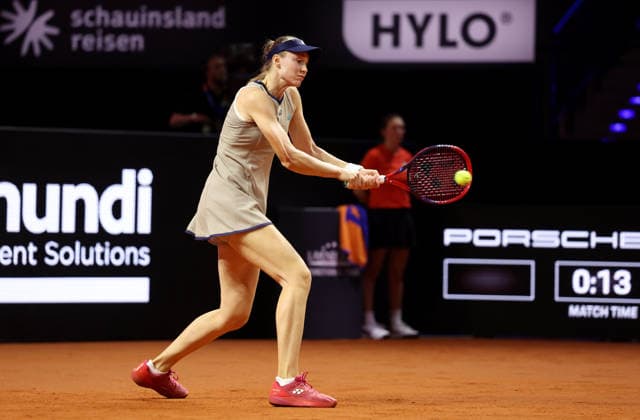 18.04.2026, Deutschland, Stuttgart, Tennis Porsche Tennis Grand Prix, Elena Rybakina (KAZ)