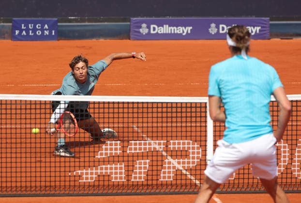 18.04.2026, BMW Open 2026 MTTC Iphitos Muenchen, Tennis , im Bild: Flavio Cobolli (ITA) vs Alexander Zverev (GER)