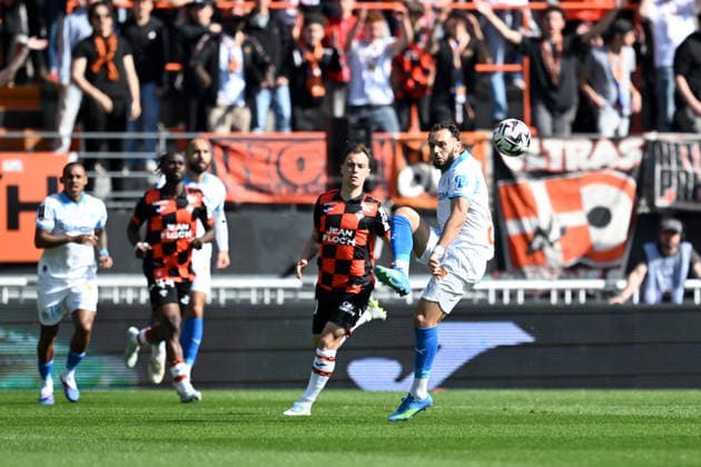 FC Lorient v Olympique de Marseille - Ligue 1 McDonald s 2025 2026 09 Amine GOUIRI (om) during the Ligue 1 McDonald s match between FC Lorient and Olympique de Marseille at Stade du Moustoir on April 18, 2026 in Lorient, France. Lorient France  Copyright: xFEPx 776348356