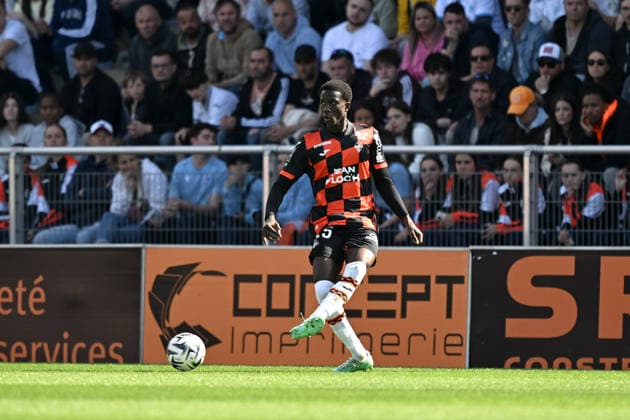 FC Lorient v Olympique de Marseille - Ligue 1 McDonald s 2025 2026 25 Abdoulaye FAYE (fcl) during the Ligue 1 McDonald s match between FC Lorient and Olympique de Marseille at Stade du Moustoir on April 18, 2026 in Lorient, France. Lorient France  Copyright: xFEPx 776348356