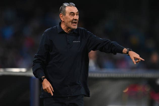 Ni Napoli 18 04 2026 - campionato di calcio serie A Napoli-Lazio foto Nicola Ianuale Image nella foto: Maurizio Sarri 