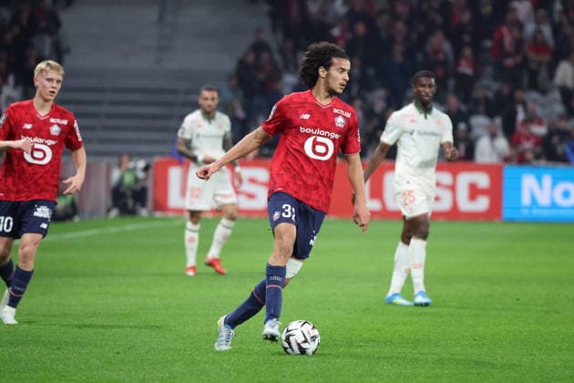 FOOTBALL : LOSC Lille vs OGC Nice- Ligue 1 J30 - 18 04 2026 Ayyoub BOUADDI (LOSC Lille) lors du match LOSC Lille vs OGC Nice, Ligue 1 J30, Decathlon Arena stade Pierre Mauroy, le 18 avril 2026 - photo Laurent Sanson PsnewZ  Copyright: xLaurentxSANSONx xPsnewZx