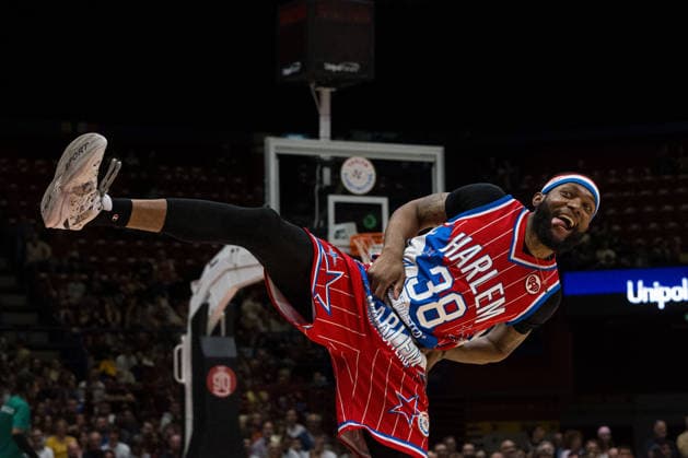 Harlem Globetrotters show in Milano during Harlem Globetrotters 100Years Italian Tour 2026, Events in Milano, Italy, April 18 2026  Copyright: xSaraxAngelica IPAxSportx xipa-agency.netx xx IPA_74059482 IPA_Agency_IPA74059482