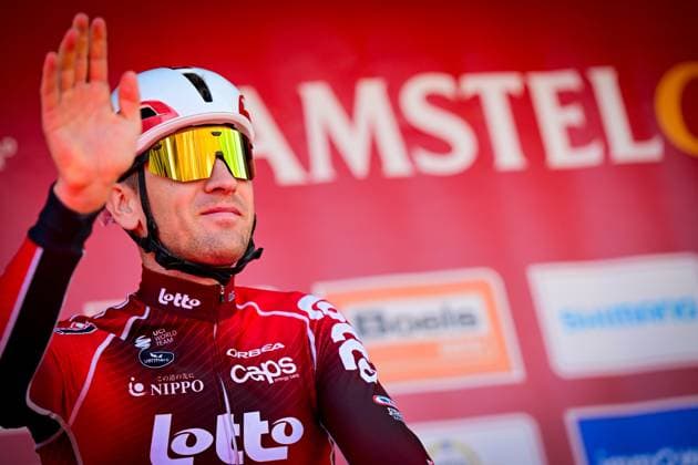 Belgian Toon Aerts of Lotto-Intermarche pictured at the start of the men elite Amstel Gold Race one day cycling race, 257,4 km from Maastricht to Valkenburg, The Netherlands, Sunday 19 April 2026. DIRKxWAEM  x171305770x