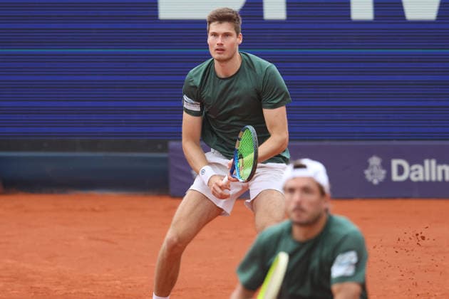 Jakob Schnaitter (GER) und Mark Wallner (GER) Tennis Finale Doppel Doubles Final BMW Open by Bitpanda 2026 ATP, Tennis Herren 500 München 19.04.2026 FOTO: Mladen Lackovic LakoPress