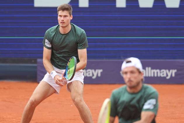 Jakob Schnaitter (GER) und Mark Wallner (GER) Tennis Finale Doppel Doubles Final BMW Open by Bitpanda 2026 ATP, Tennis Herren 500 München 19.04.2026 FOTO: Mladen Lackovic LakoPress