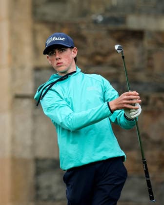 REPRO FREE *PRESS RELEASE NO REPRODUCTION FEE* EDITORIAL USE ONLY Flogas Irish Boys Amateur Open Championship, Malone Golf Club, Belfast 19 4 2026 Finn Jolly Finn Jolly 19 4 2026  Copyright: x INPHO RyanxByrnex RB1_0862