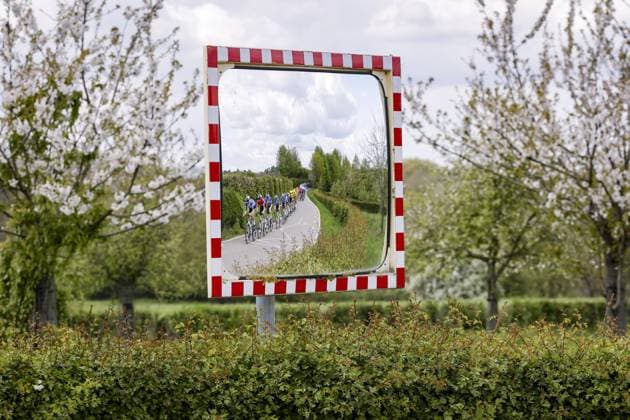VALKENBURG - The men s peloton in action on the first ascent of the Cauberg during the 2026 Amstel Gold Race in Valkenburg. VINCENT JANNINK ANP xVIxANPxSportx xxANPxIVx 556195879 originalFilename: 556195879.jpg