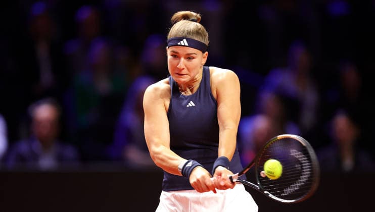 19.04.2026, Deutschland, Stuttgart, Porsche Tennis Grand Prix 2026, Finale, Karolina Muchova (CZE)