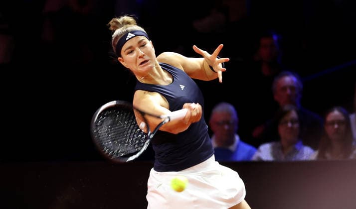 19.04.2026, Deutschland, Stuttgart, Porsche Tennis Grand Prix 2026, Finale, Karolina Muchova (CZE)