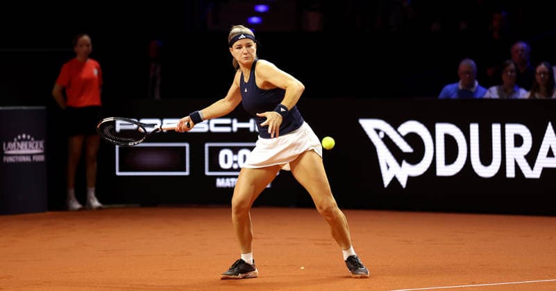 19.04.2026, Deutschland, Stuttgart, Porsche Tennis Grand Prix 2026, Finale, Karolina Muchova (CZE)
