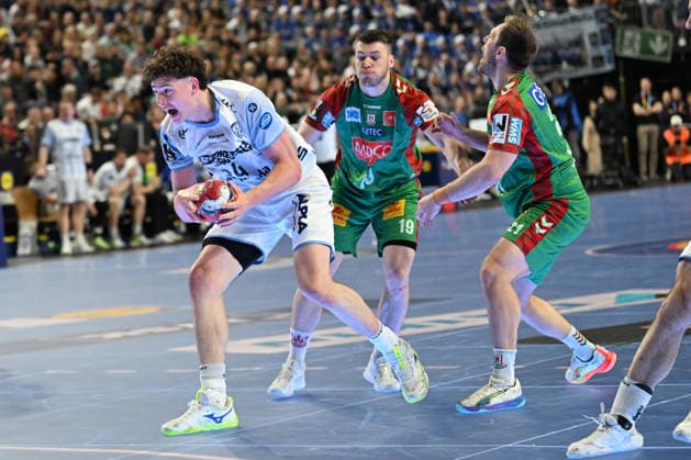 GER, Lanxess Arena Koeln, HBL, LIDL FINAL4, Men, Spiel um Platz 3, TBV Lemgo Lippe vs. SC Magdeburg 19.04.2026, Lanxess Arena , Koeln , GER, Lanxess Arena Koeln, HBL, LIDL FINAL4, Men, Spiel um Platz 3, TBV Lemgo Lippe vs. SC Magdeburg , im Bild: Joel Willecke (TBV Lemgo 24), wirft aufÂ s Tor