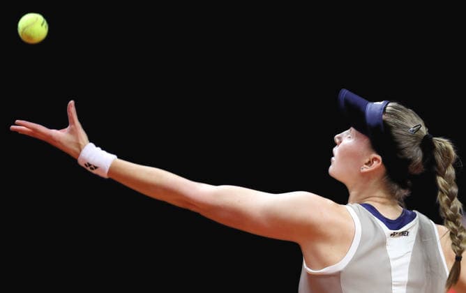 19.04.2026, Deutschland, Stuttgart, Porsche Tennis Grand Prix 2026, Finale, Elena Rybakina (KAZ)