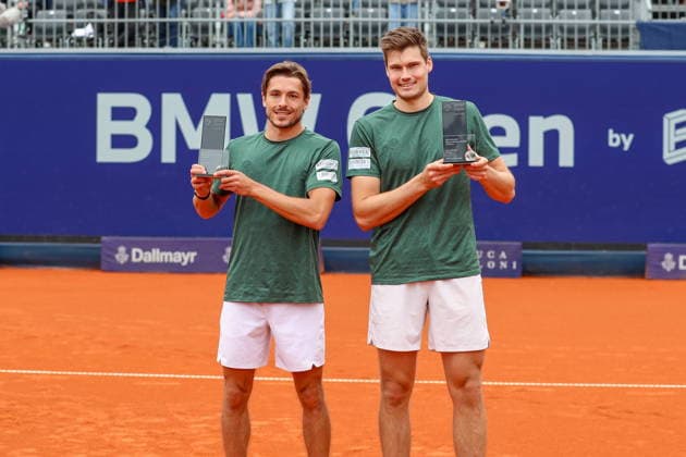 Monachium 19.04.2026. Tenis BMW OPEN MUNICH Tennis BMW OPEN MUNICH Nz Jakob Schnaitter, Mark Wallner Fot. Kacper Staniec NEWSPIX.PL --- newspix.pl POLAND OUT! 