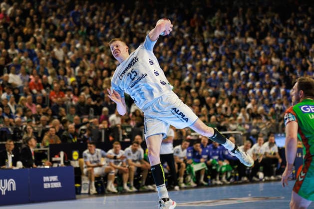 Niels VERSTEIJNEN (TBV Lemgo Lippe, 25) erzielt ein Tor, Aktion, Torwurf GER, TBV Lemgo Lippe vs. SC Magdeburg, Handball, DHB-Pokal, LIDL Final4, Spiel um Platz 3, Spielzeit 2025 2026, 19.04.2026, GER, TBV Lemgo Lippe vs. SC Magdeburg, Handball, DHB-Pokal, LIDL Final4, Spiel um Platz 3, Spielzeit 2025 2026, 19.04.2026, Koeln Copyright: xEibnerxPressefoto OliverxSchmidtx EP_OST