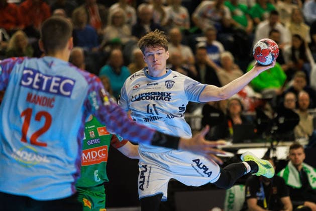 Len Farell KEHRMANN (TBV Lemgo Lippe, 41) erzielt ein Tor, Aktion, Torwurf GER, TBV Lemgo Lippe vs. SC Magdeburg, Handball, DHB-Pokal, LIDL Final4, Spiel um Platz 3, Spielzeit 2025 2026, 19.04.2026, GER, TBV Lemgo Lippe vs. SC Magdeburg, Handball, DHB-Pokal, LIDL Final4, Spiel um Platz 3, Spielzeit 2025 2026, 19.04.2026, Koeln Copyright: xEibnerxPressefoto OliverxSchmidtx EP_OST