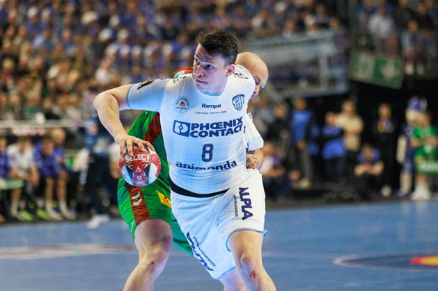 Frederik SIMAK (TBV Lemgo Lippe, 08) GER, TBV Lemgo Lippe vs. SC Magdeburg, Handball, DHB-Pokal, LIDL Final4, Spiel um Platz 3, Spielzeit 2025 2026, 19.04.2026, GER, TBV Lemgo Lippe vs. SC Magdeburg, Handball, DHB-Pokal, LIDL Final4, Spiel um Platz 3, Spielzeit 2025 2026, 19.04.2026, Koeln Copyright: xEibnerxPressefoto OliverxSchmidtx EP_OST