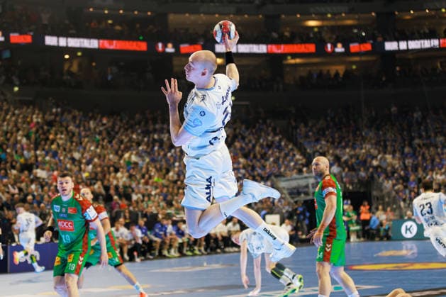 Leve CARSTENSEN (TBV Lemgo Lippe, 21) erzielt ein Tor, Aktion, Torwurf GER, TBV Lemgo Lippe vs. SC Magdeburg, Handball, DHB-Pokal, LIDL Final4, Spiel um Platz 3, Spielzeit 2025 2026, 19.04.2026, GER, TBV Lemgo Lippe vs. SC Magdeburg, Handball, DHB-Pokal, LIDL Final4, Spiel um Platz 3, Spielzeit 2025 2026, 19.04.2026, Koeln Copyright: xEibnerxPressefoto OliverxSchmidtx EP_OST