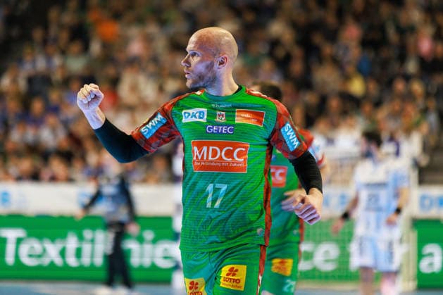 Tim HORNKE (SC Magdeburg, 17) Jubel, Freude, Leidenschaft, Erfolg, Emotion, Begeisterung, positive Emotionen GER, TBV Lemgo Lippe vs. SC Magdeburg, Handball, DHB-Pokal, LIDL Final4, Spiel um Platz 3, Spielzeit 2025 2026, 19.04.2026, GER, TBV Lemgo Lippe vs. SC Magdeburg, Handball, DHB-Pokal, LIDL Final4, Spiel um Platz 3, Spielzeit 2025 2026, 19.04.2026, Koeln Copyright: xEibnerxPressefoto OliverxSchmidtx EP_OST