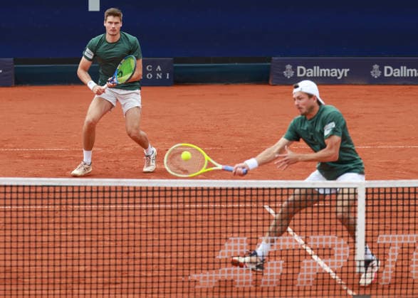 Jakob Schnaitter (umgedrehte Kappe), Mark Wallner, Herren Doppel, Men s Doubles, Endspiel, Final Tennis - BMW Open 2026 - ATP, Tennis Herren 500 - MTTC Iphitos - Muenchen - Bayern - Deutschland - 19 April 2026. Copyright: xJuergenxHasenkopfx