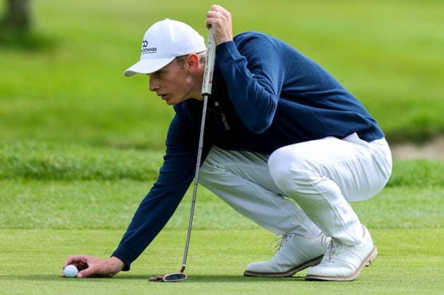 REPRO FREE *PRESS RELEASE NO REPRODUCTION FEE* EDITORIAL USE ONLY Flogas Irish Boys Amateur Open Championship, Malone Golf Club, Belfast 19 4 2026 Adam Fahey Adam Fahey 19 4 2026  Copyright: x INPHO RyanxByrnex RB1_1381