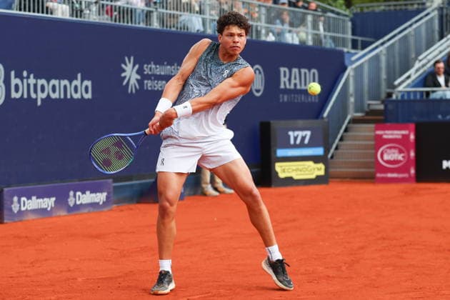 Monachium 19.04.2026. Tenis BMW OPEN MUNICH Tennis BMW OPEN MUNICH Nz Ben Shelton Fot. Kacper Staniec NEWSPIX.PL --- newspix.pl POLAND OUT! 