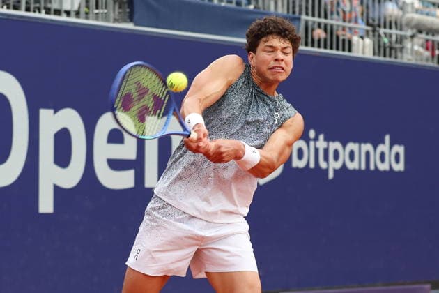 Monachium 19.04.2026. Tenis BMW OPEN MUNICH Tennis BMW OPEN MUNICH Nz Ben Shelton Fot. Kacper Staniec NEWSPIX.PL --- newspix.pl POLAND OUT! 