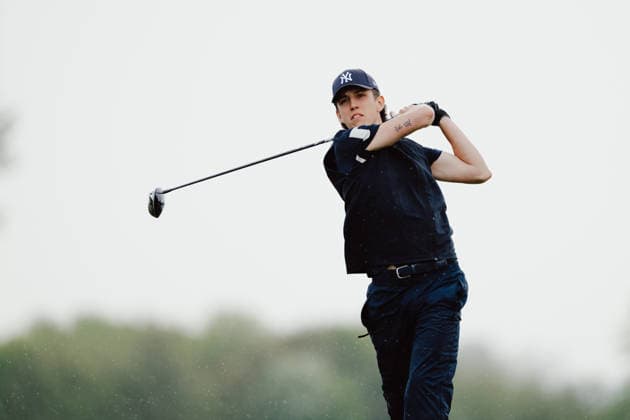 GOLF - AUT Int. Foursome Championship ATZENBRUGG,AUSTRIA,19.APR.26 - GOLF - Austrian International Foursome Championship, Diamond Country Club. Image shows Julian Marchel (AUT).  GEPAxpictures xAlexanderxSolc