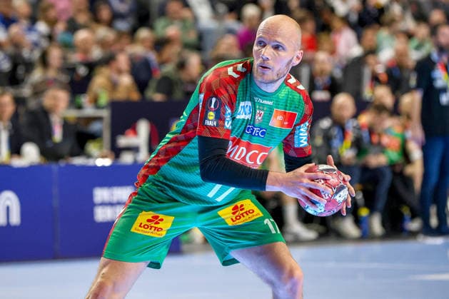 19.04.2026, xsscx, Handball, DHB-Pokal Lidl Final4, Spiel um Platz 3, TBV Lemgo-Lippe - SC Magdeburg, Saison 2025 2026 Herren, Lanxess Arena, Köln: Tim Hornke (SC Magdeburg 17) Photo: xSandraxScherningxPressefotoKochx Nordrhein-Westfalen Deutschland