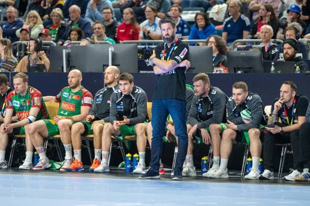 Bennet Wiegert, Cheftrainer, (SC Magdeburg), TBV Lemgo Lippe - SC Magdeburg, DHB-Pokal Maenner, Herren, 6. Spieltag, Spiel um Platz 3, Daikin HBL, Lidl Final 4, 19.04.2026 Köln NRW Deutschland