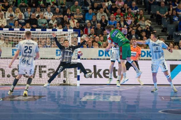 Constantin Moestl, Torwart (TBV Lemgo Lippe 1), TBV Lemgo Lippe - SC Magdeburg, DHB-Pokal Maenner, Herren, 6. Spieltag, Spiel um Platz 3, Daikin HBL, Lidl Final 4, 19.04.2026 Köln NRW Deutschland