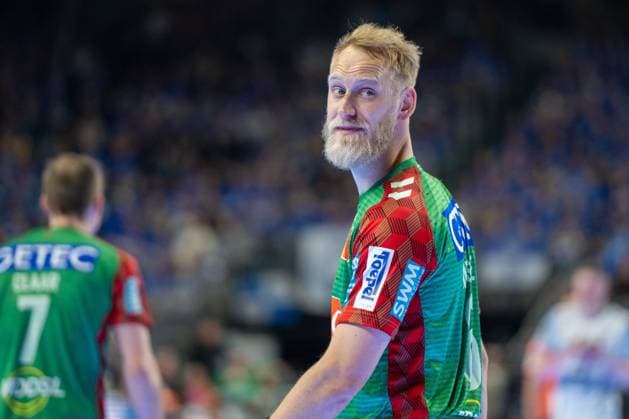 Matthias Musche, Aussen, (SC Magdeburg 6), TBV Lemgo Lippe - SC Magdeburg, DHB-Pokal Maenner, Herren, 6. Spieltag, Spiel um Platz 3, Daikin HBL, Lidl Final 4, 19.04.2026 Köln NRW Deutschland