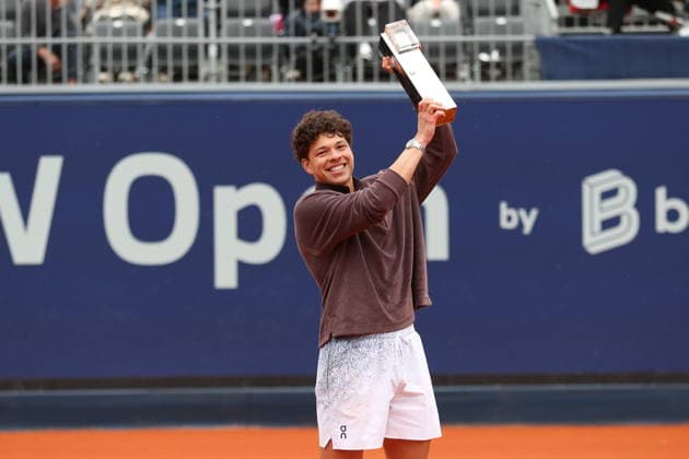 Monachium 19.04.2026. Tenis BMW OPEN MUNICH Tennis BMW OPEN MUNICH Nz Ben Shelton Fot. Kacper Staniec NEWSPIX.PL --- newspix.pl POLAND OUT! 
