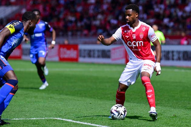 FOOTBALL : AS Monaco VS AJ Auxerre - Ligue 1 McDonald s - 19 04 2026 Ansu Fati (ASM) - Ligue 1 McDonald s match between AS Monaco and AJ Auxerre on April 19, 2026 at the Louis II Stadium in Monaco. MonacoMonaco  Copyright: xWilliamxCannarellax