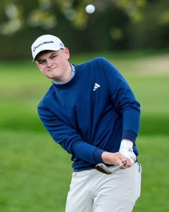 REPRO FREE *PRESS RELEASE NO REPRODUCTION FEE* EDITORIAL USE ONLY Flogas Irish Boys Amateur Open Championship, Malone Golf Club, Belfast 19 4 2026 John Moran John Moran 19 4 2026  Copyright: x INPHO RyanxByrnex RB1_3137