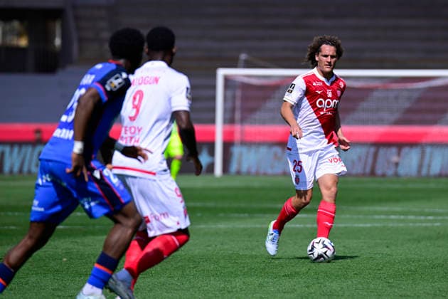 FOOTBALL : AS Monaco VS AJ Auxerre - Ligue 1 McDonald s - 19 04 2026 Wout Faes (ASM) - Ligue 1 McDonald s match between AS Monaco and AJ Auxerre on April 19, 2026 at the Louis II Stadium in Monaco. MonacoMonaco  Copyright: xWilliamxCannarellax