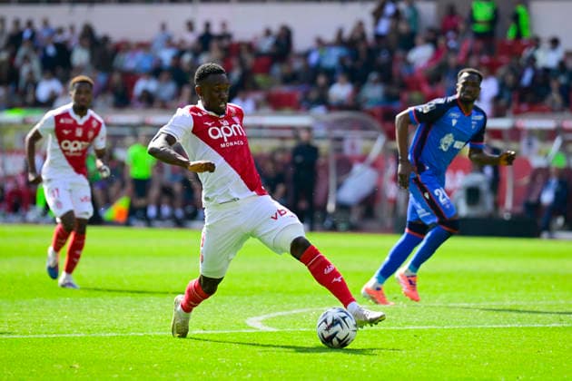 FOOTBALL : AS Monaco VS AJ Auxerre - Ligue 1 McDonald s - 19 04 2026 Folarin Balogun (ASM) - Ligue 1 McDonald s match between AS Monaco and AJ Auxerre on April 19, 2026 at the Louis II Stadium in Monaco. MonacoMonaco  Copyright: xWilliamxCannarellax