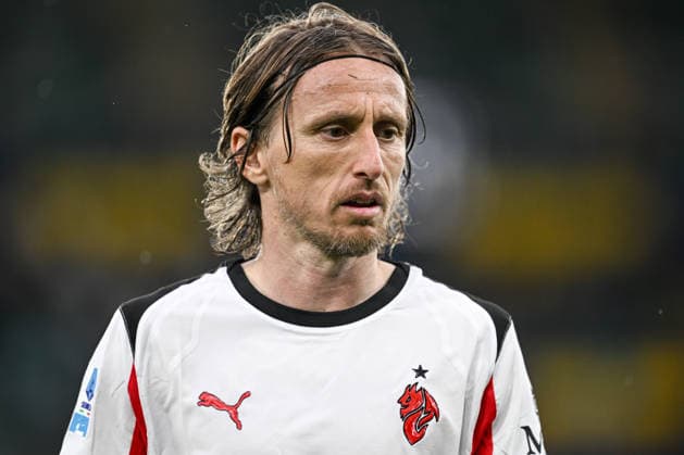 Mg Verona 19 04 2026 - campionato di calcio Serie A Hellas Verona-Milan foto Matteo Gribaudi Image nella foto: Luka Modric 