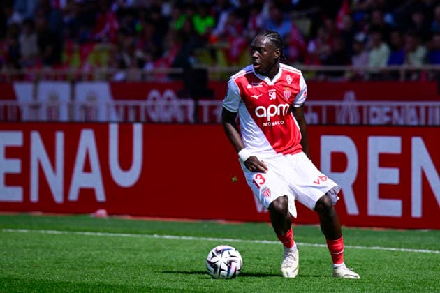 FOOTBALL : AS Monaco VS AJ Auxerre - Ligue 1 McDonald s - 19 04 2026 Christian Mawissa (ASM) - Ligue 1 McDonald s match between AS Monaco and AJ Auxerre on April 19, 2026 at the Louis II Stadium in Monaco. MonacoMonaco  Copyright: xWilliamxCannarellax