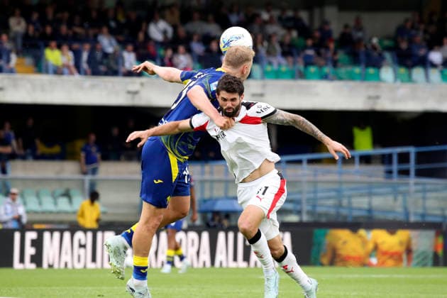 AC Milan s Christian Pulisic the Serie A soccer match between Hellas Verona and A.C. Milan at the Bentegodi Stadium in Verona, north west Italy - Sunday , April 19 , 2026. - Soccer .  Copyright: xPaolaxGarbuio Lapressex
