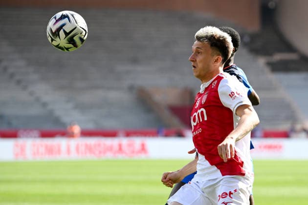 AS Monaco FC v AJ Auxerre - Ligue 1 McDonald s 2025 2026 10 Aleksandr GOLOVIN (asm) during the Ligue 1 McDonald s match between AS Monaco FC and AJ Auxerre at Stade Louis II on April 19, 2026 in Monaco, Monaco. Monaco Monaco  Copyright: xFEPx 776348355