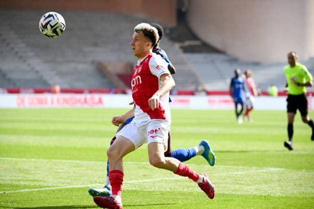 AS Monaco FC v AJ Auxerre - Ligue 1 McDonald s 2025 2026 10 Aleksandr GOLOVIN (asm) during the Ligue 1 McDonald s match between AS Monaco FC and AJ Auxerre at Stade Louis II on April 19, 2026 in Monaco, Monaco. Monaco Monaco  Copyright: xFEPx 776348355