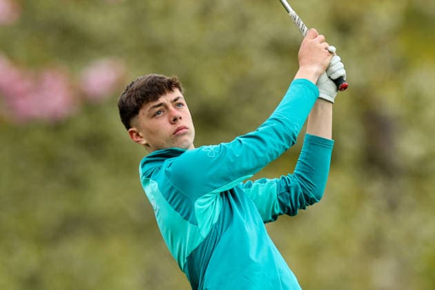 REPRO FREE *PRESS RELEASE NO REPRODUCTION FEE* EDITORIAL USE ONLY Flogas Irish Boys Amateur Open Championship, Malone Golf Club, Belfast 19 4 2026 Luke Furlong Luke Furlong 19 4 2026  Copyright: x INPHO RyanxByrnex RB1_3603