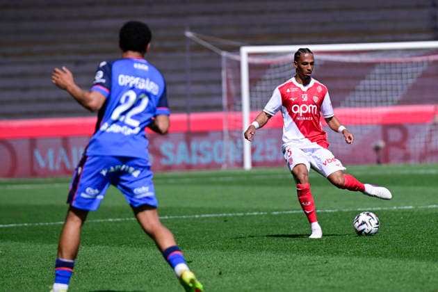 FOOTBALL : AS Monaco VS AJ Auxerre - Ligue 1 McDonald s - 19 04 2026 Thilo Kehrer (ASM) - Ligue 1 McDonald s match between AS Monaco and AJ Auxerre on April 19, 2026 at the Louis II Stadium in Monaco. MonacoMonaco  Copyright: xWilliamxCannarellax